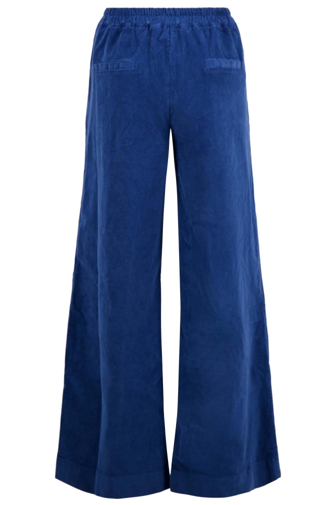 CORDUROY BROEK MET ELASTAN 0303 091 SPORTY BLUE